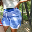 Load image into Gallery viewer, Mesh Retro Shorts - SKY