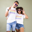 Load image into Gallery viewer, LOVE IS LOVE. Tee - White