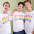 Load image into Gallery viewer, LOVE IS LOVE. Tee - White