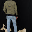 Load image into Gallery viewer, Military Green Bomber Jacket