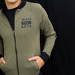 Load image into Gallery viewer, Military Green Bomber Jacket