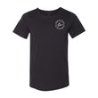 Load image into Gallery viewer, Oliver Raw Neck Logo Tee - Black