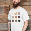 Load image into Gallery viewer, Sun Kissed Hearts Sueded Tee