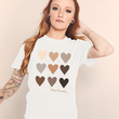 Load image into Gallery viewer, Sun Kissed Hearts Sueded Tee
