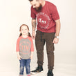 Load image into Gallery viewer, Kids Raglan - Grey/Red