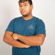 Load image into Gallery viewer, Maci Metallic Logo Tee - Atlantic