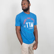 Load image into Gallery viewer, Bold Americana Logo Tee - Cool Blue