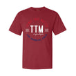 Load image into Gallery viewer, Bold Americana Logo Tee - Crimson