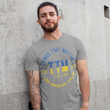 Load image into Gallery viewer, Bold Logo Tee - Grey/Blue/Yellow