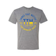 Load image into Gallery viewer, Bold Logo Tee - Grey/Blue/Yellow