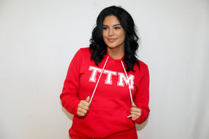 Varsity Hoodie - Red