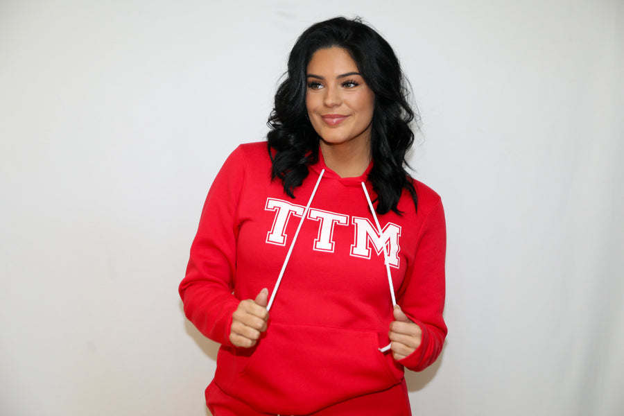 Varsity Hoodie - Red