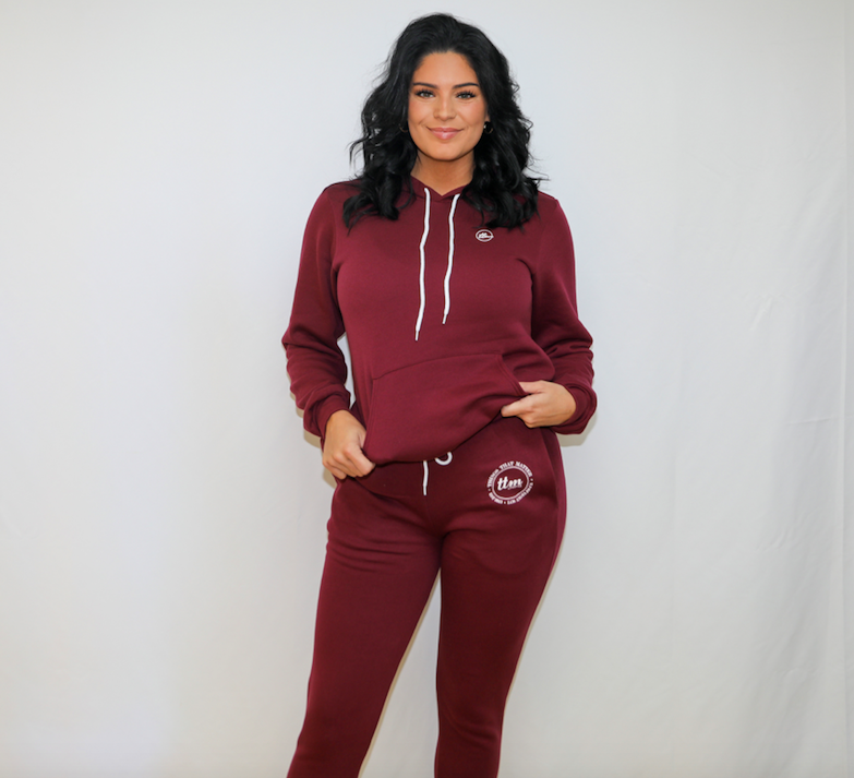 Joggers - Maroon