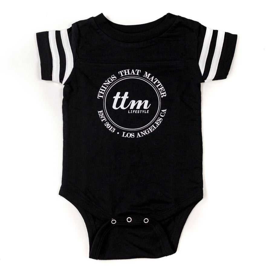 Football Onesie - Black