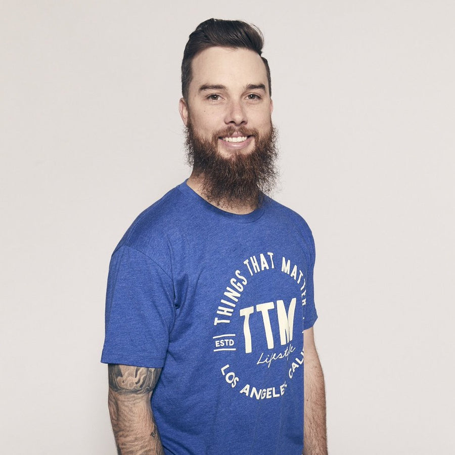 Bold Logo Tee - Royal