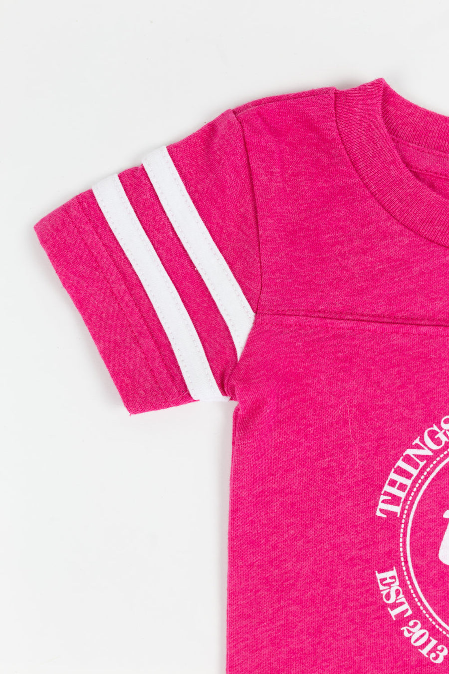Football Onesie -Pink