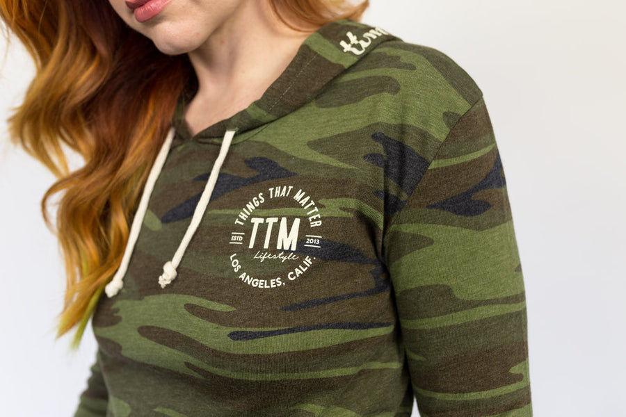 Vintage Camo Pullover
