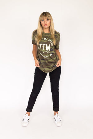 Vintage Camo Logo Tee