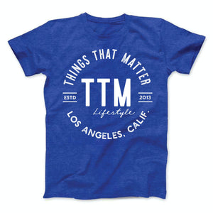 Bold Logo Tee - Royal