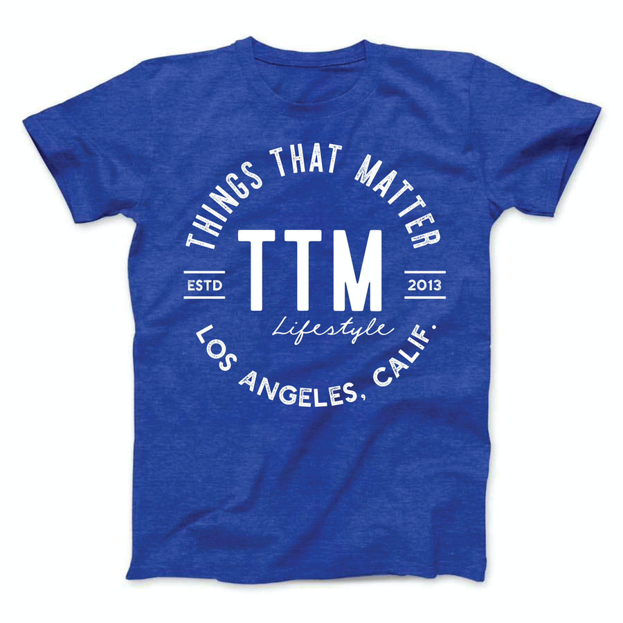 Bold Logo Tee - Royal