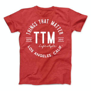 Bold Logo Tee - Red