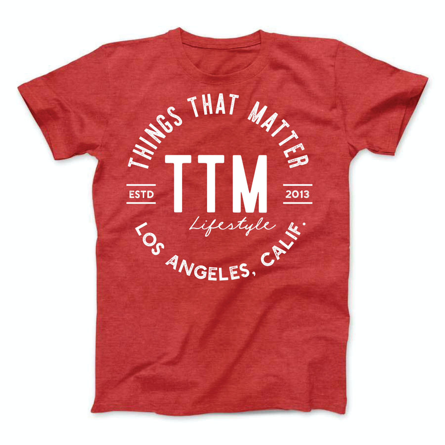 Bold Logo Tee - Red