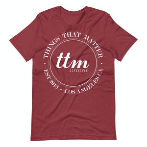 Classic Logo Tee - Crimson
