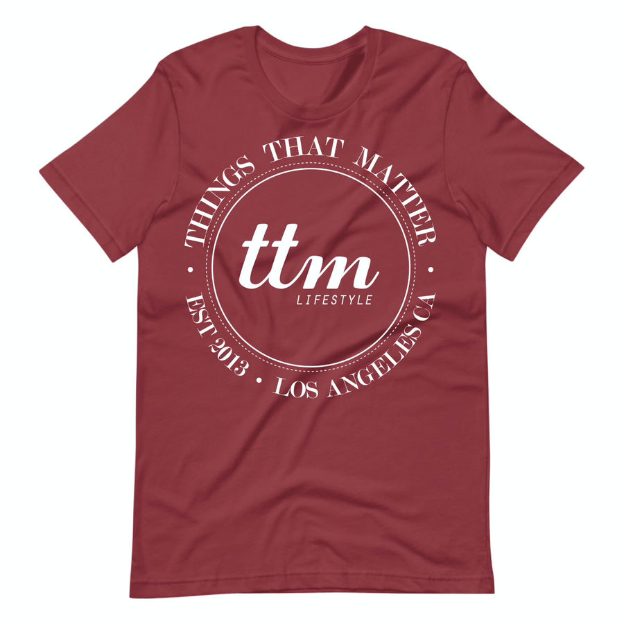 Classic Logo Tee - Crimson