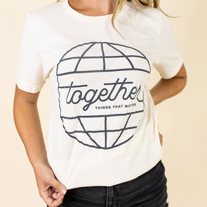 TOGETHER Tee - Natural