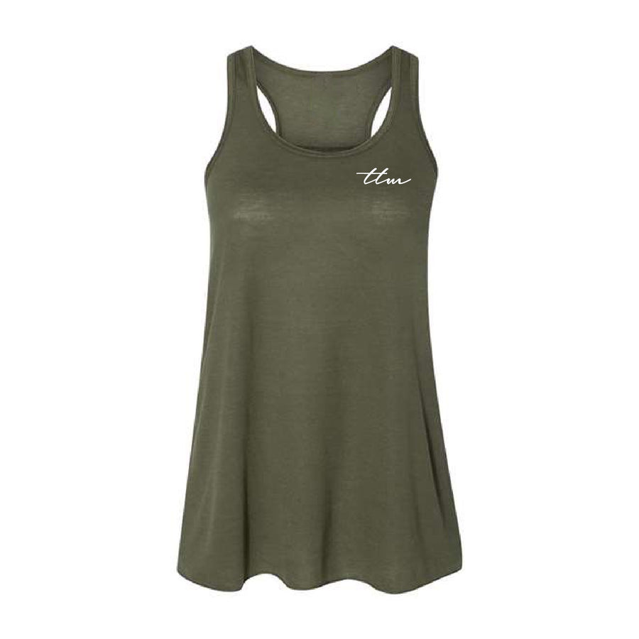 Olivia Tank - Military Green