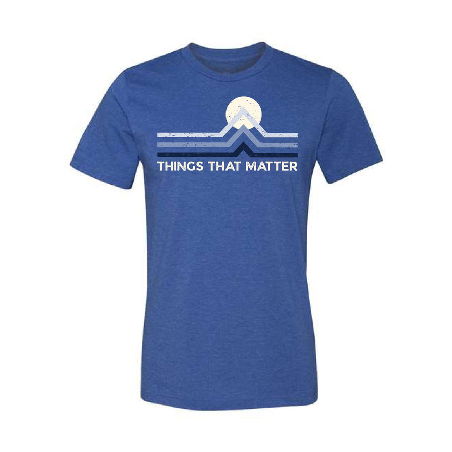 Hayden Logo Tee - Azure