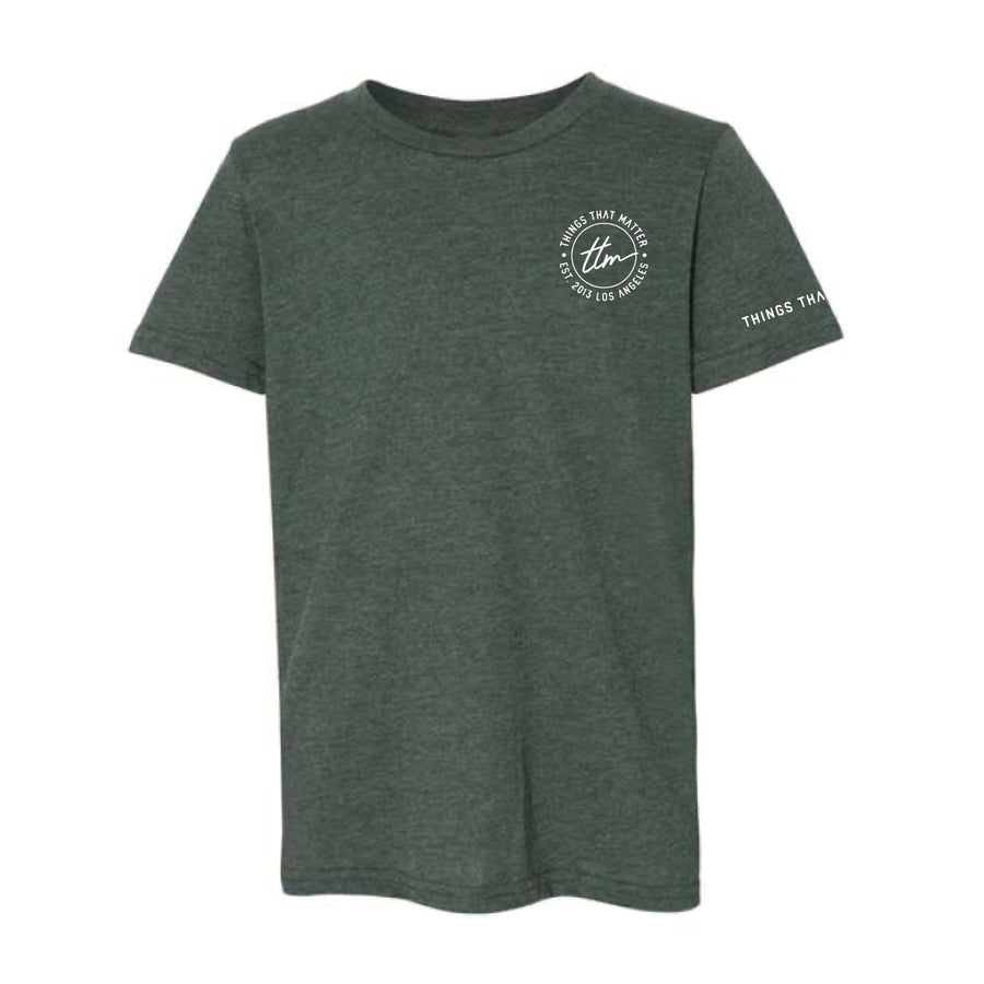 Dylan Youth Logo Tee - Forest