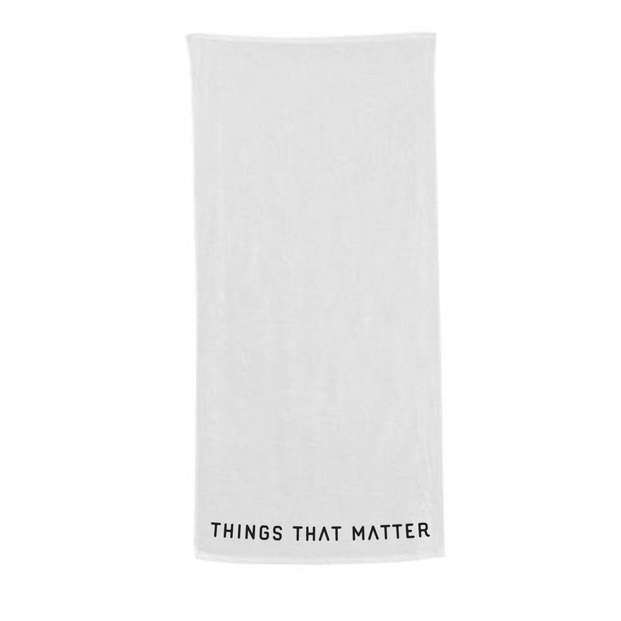 Beach Towel - White