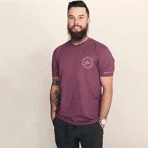 Dylan Logo Tee - Mahogany
