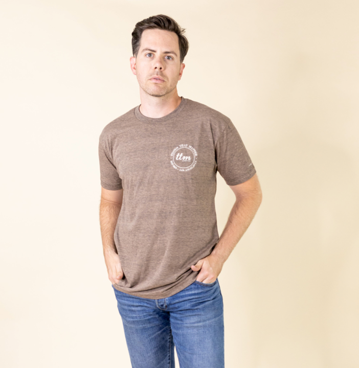 Mini Logo Tee - Coffee