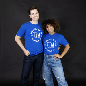 Bold Logo Tee - Royal