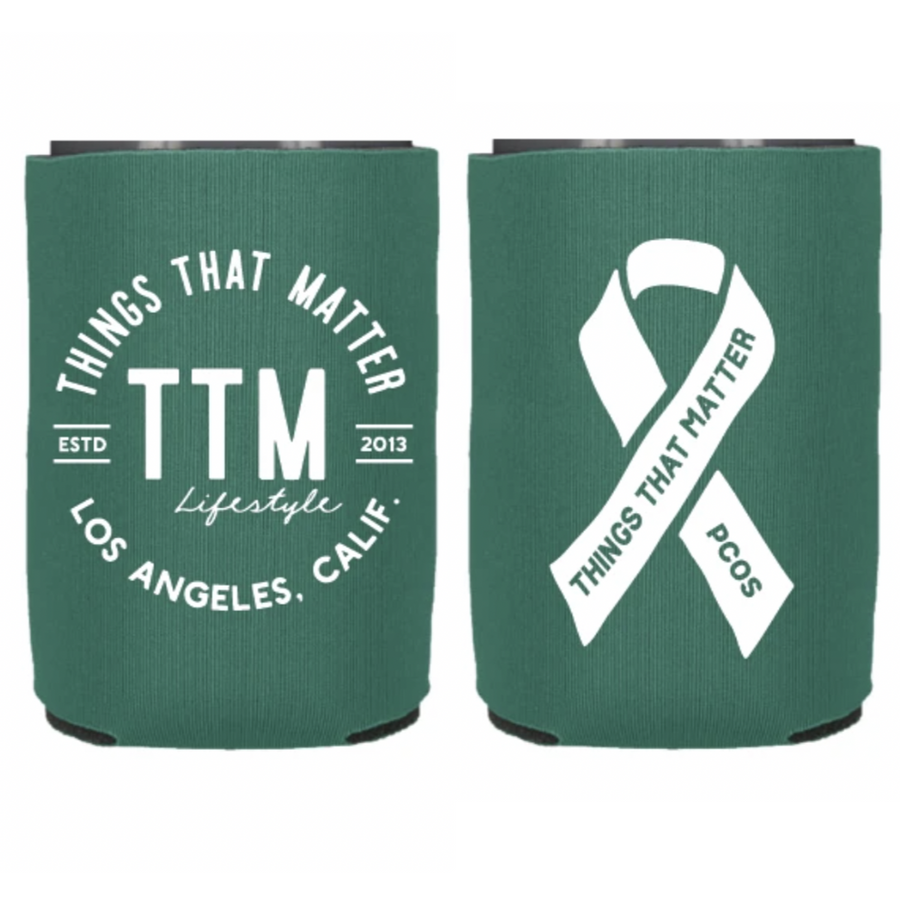 PCOS Awareness Koozie