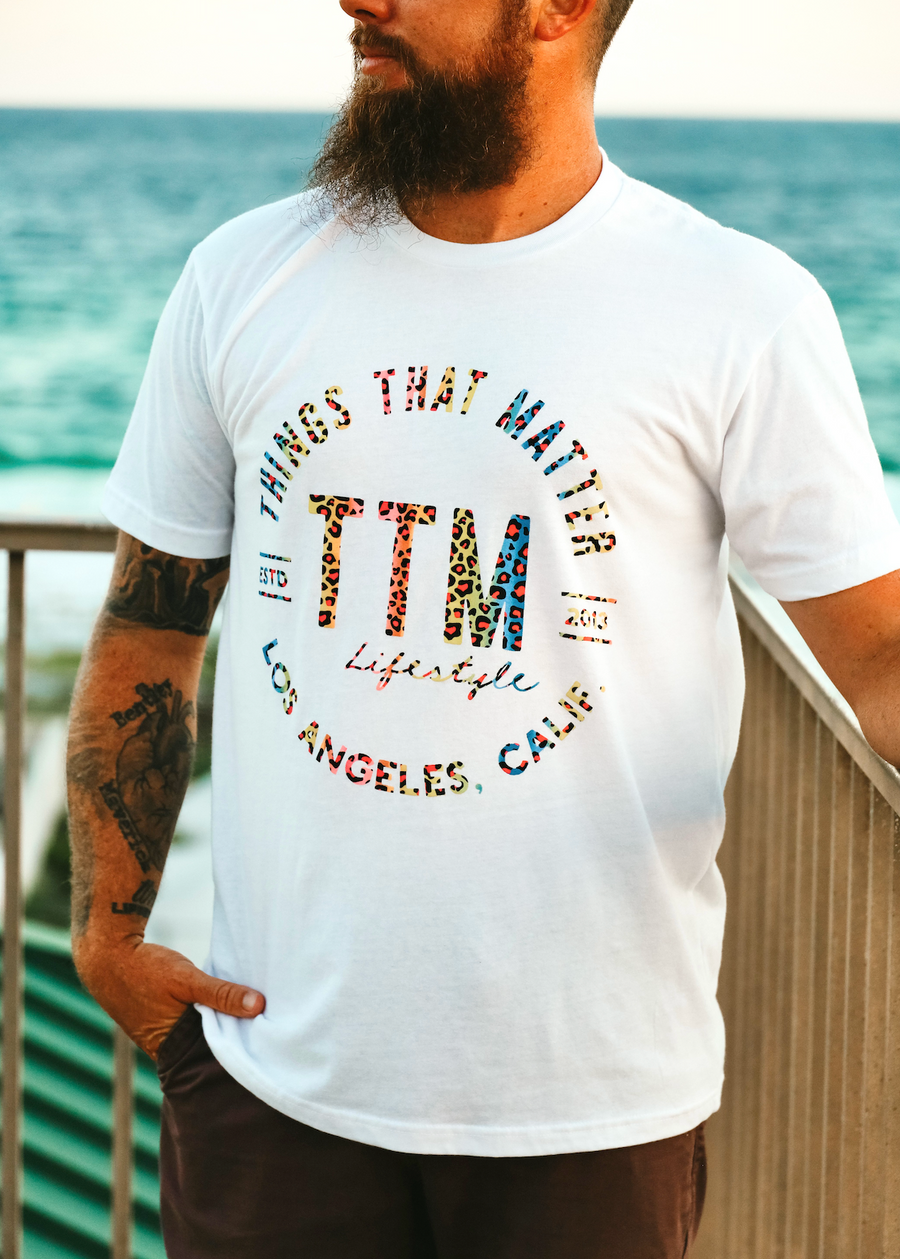 Bold Leopard Logo Tee - Bright - Chattanooga Limited Edition