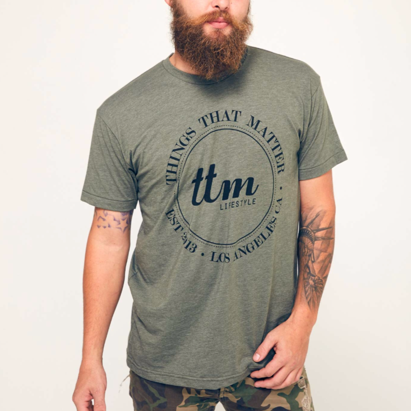 Classic Logo Tee - Military