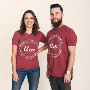 Classic Logo Tee - Crimson