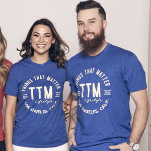 Bold Logo Tee - Royal