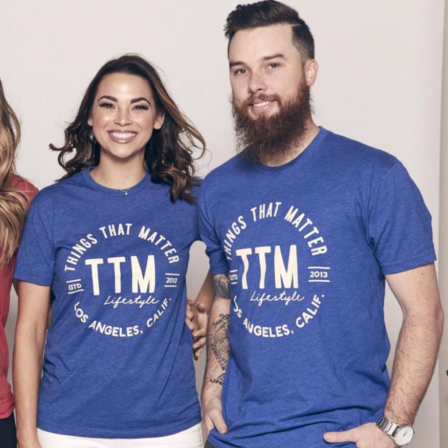 Bold Logo Tee - Royal