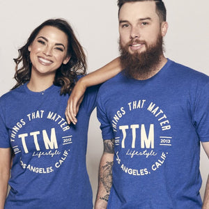 Bold Logo Tee - Royal