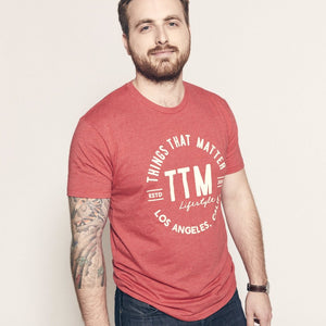 Bold Logo Tee - Red