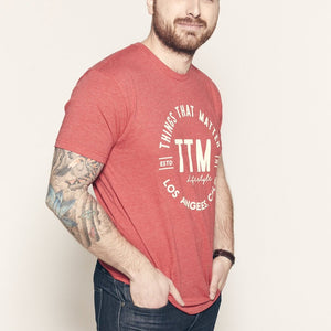 Bold Logo Tee - Red