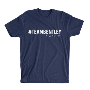 #TeamBentley Youth Logo Tee - Midnight Navy