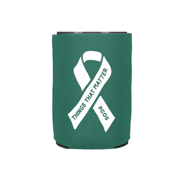 PCOS Awareness Koozie