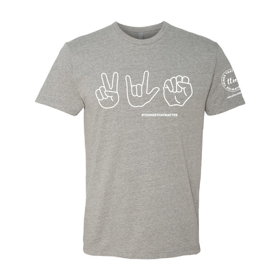 Peace, Love & Solidarity Tee